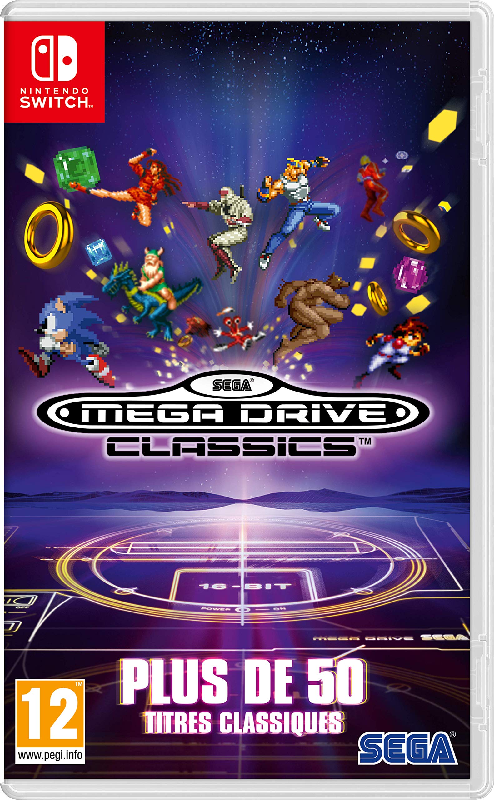 Jeu Vidéo Vintage SEGA MEGA DRIVE - California Games - Complet Et Testé