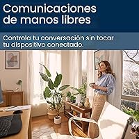 Vista 6 de Poly Voyager Legend 50 - Auriculares Bluetooth - Auriculares inalámbricos con micrófono - Cuatro micrófonos con cancelación de ruido, bloqueo