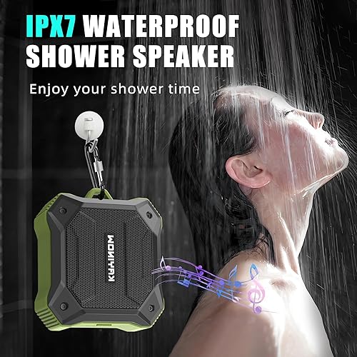 Miniatura 5 de Radio de emergencia portátil con Bluetooth, radio FM AM WB NOAA con cargador de batería de 5000 mAh, radio solar IPX5 impermeable con manivela de