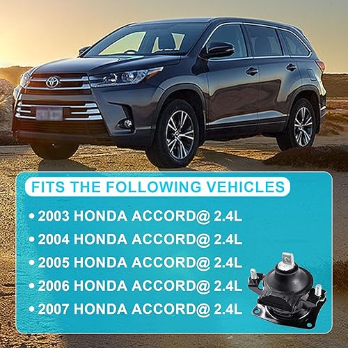 Miniatura 9 de Juego de montaje de motor compatible con Honda Accord 3.0L V6 2003-2007 Reemplaza # A4527HY A4526HY A4525 A4544 A4517 A4524