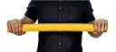 Cando Twist-Bend-Shake Flexible Exercise Bar - 24" - Yellow - X-Light by CanDo gallery image