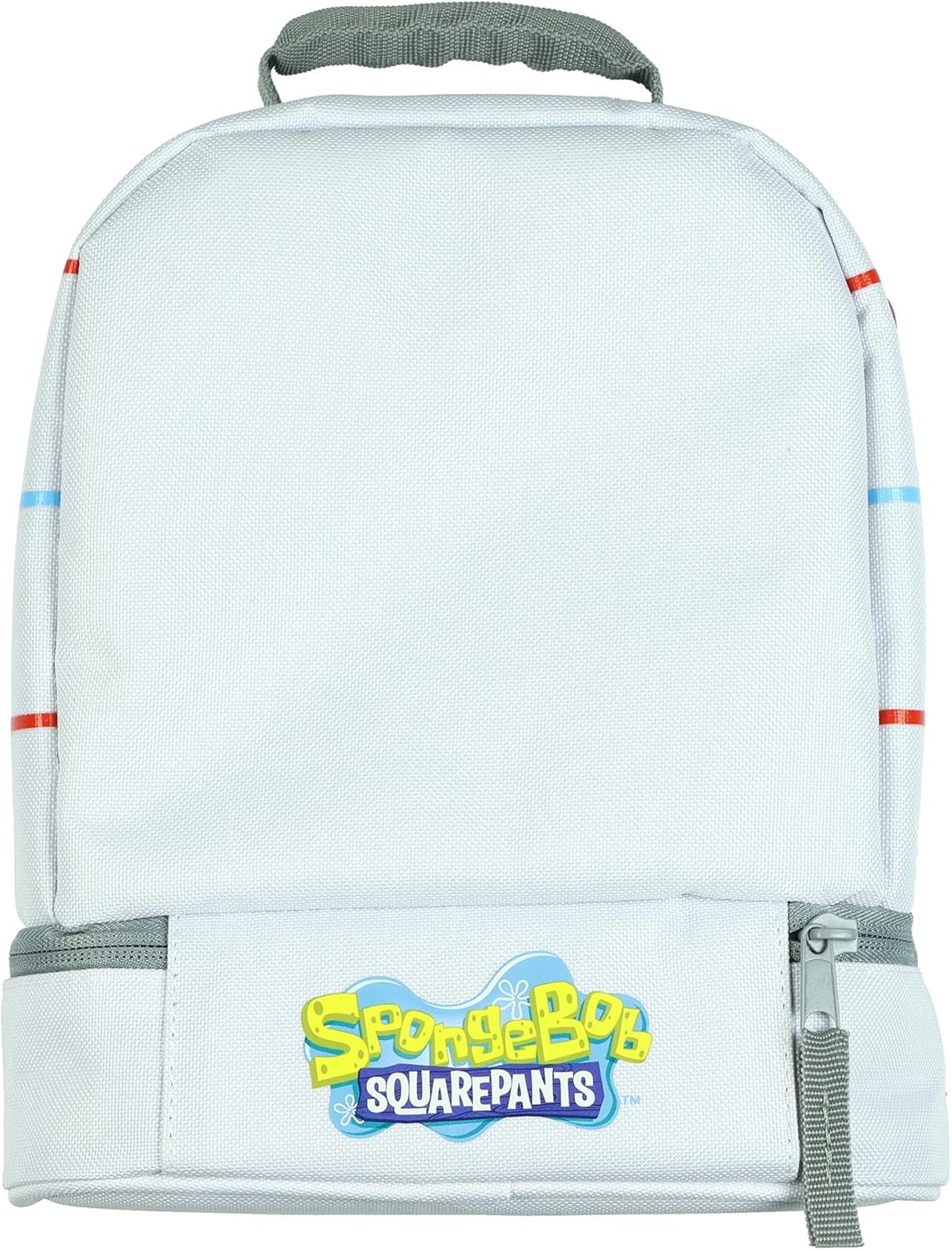 INTIMO SpongeBob SquarePants Lunch Bag Sandy Cheeks Dual Compartment Insulated Tote 10"