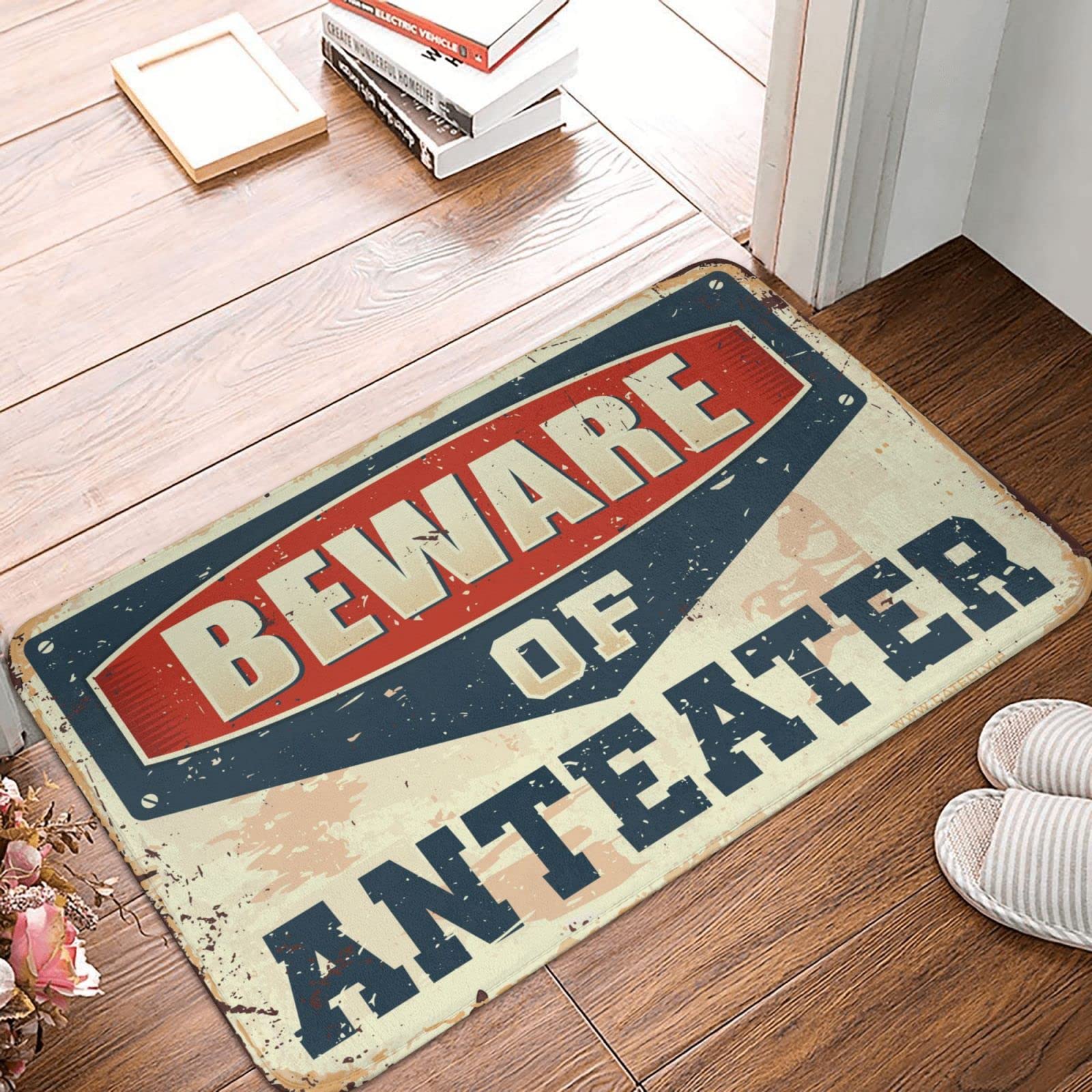 Tapis d'extérieur antidérapant 50 x 80 cm anti-saleté entrée