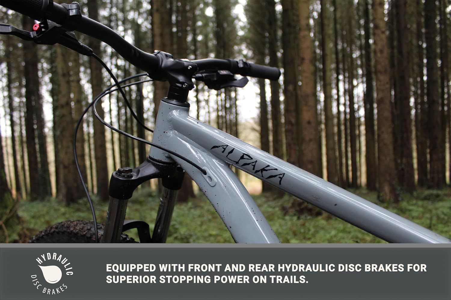 Eastern Bikes Alpaka 29" Lightweight MTB Mountain Bike, 9-Speed, Hydraulic Disc Brakes, Front Suspension Available in 4 Frame Sizes.