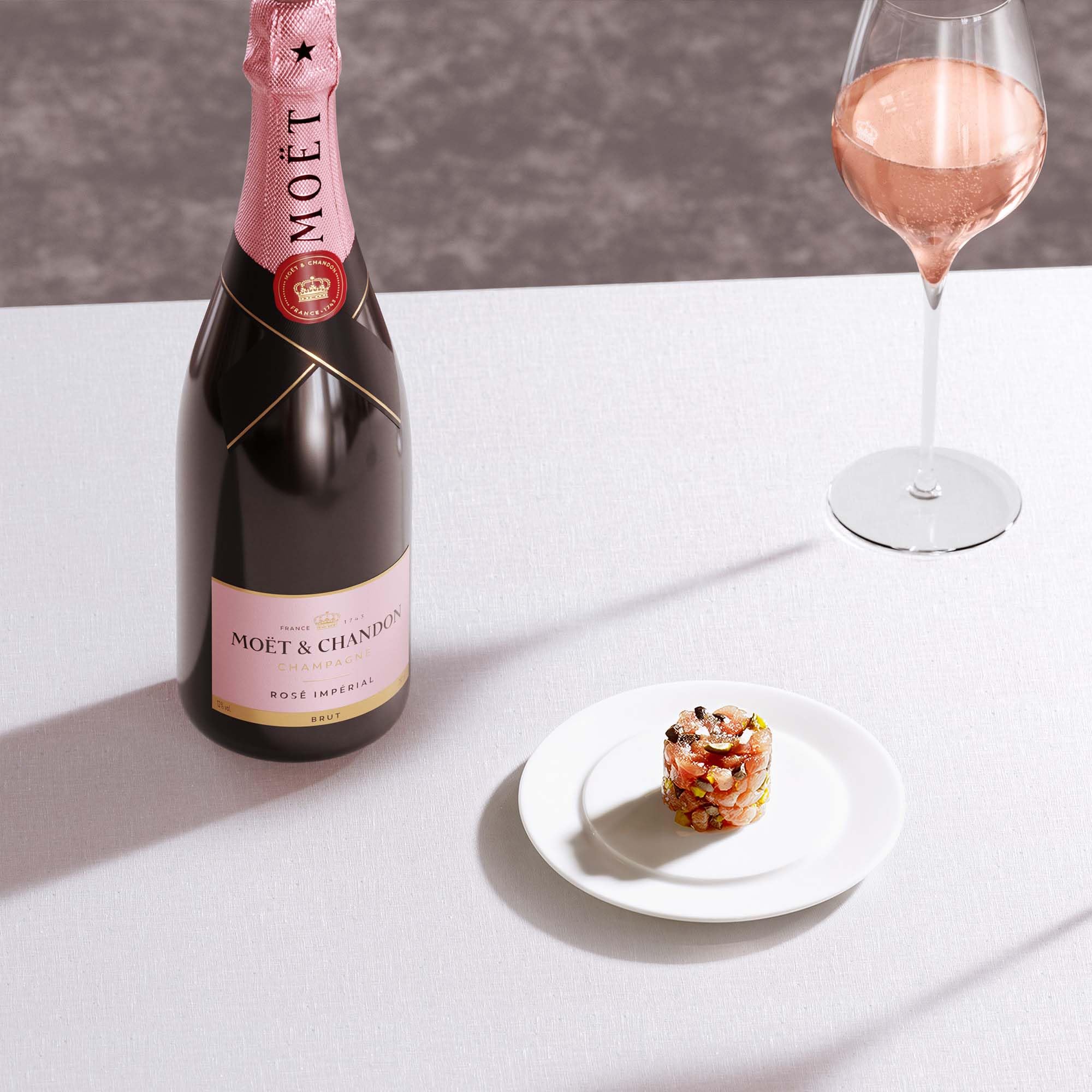 Moët & Chandon Rosé Impérial Champagner in Geschenkverpackung, 0,75L