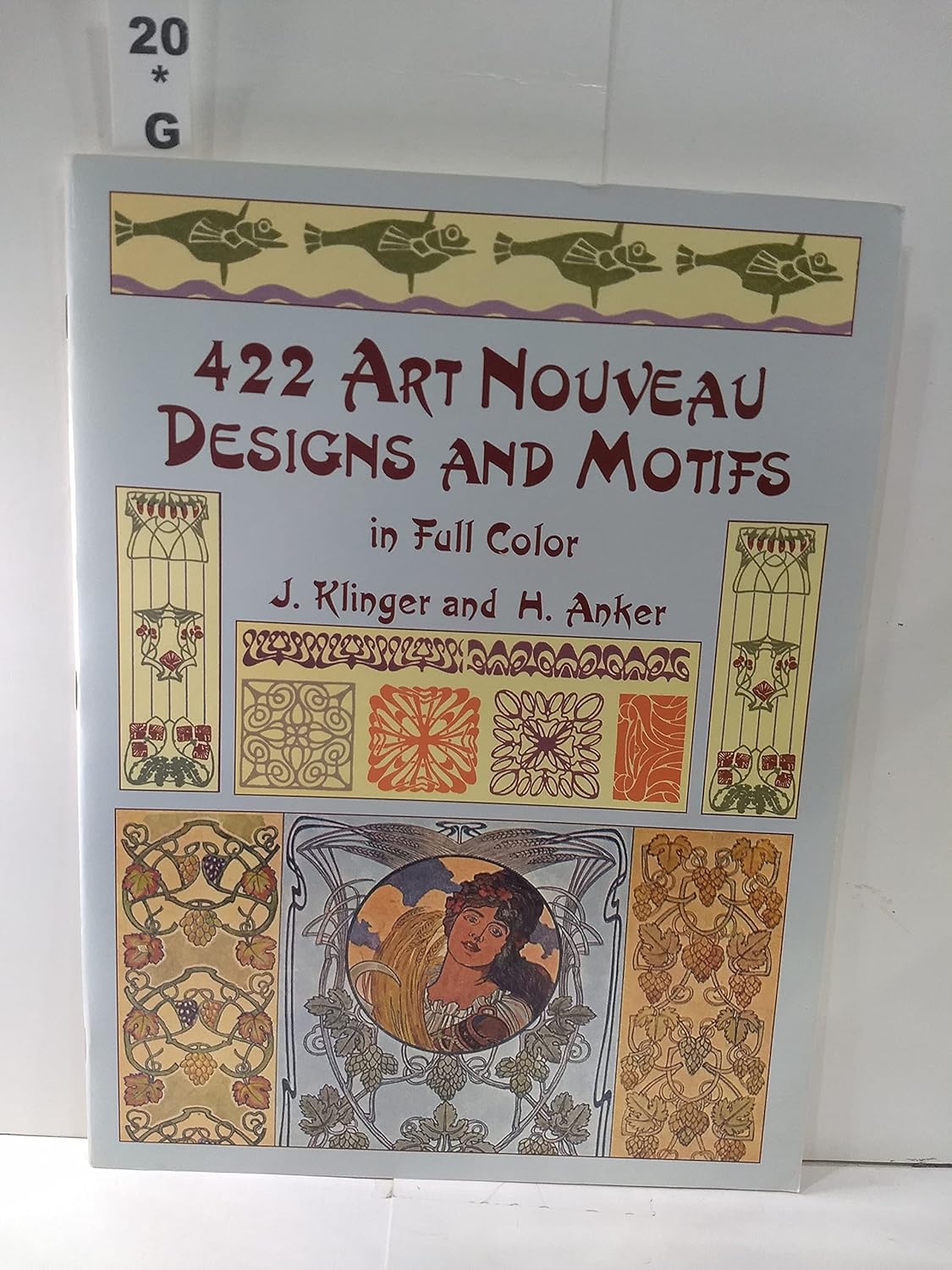 422 Art Nouveau Designs and Motifs in Full Color (Dover Pictorial