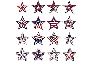 Outus Patriotic Cutouts: Celebrate Holidays with Vibrant Decor