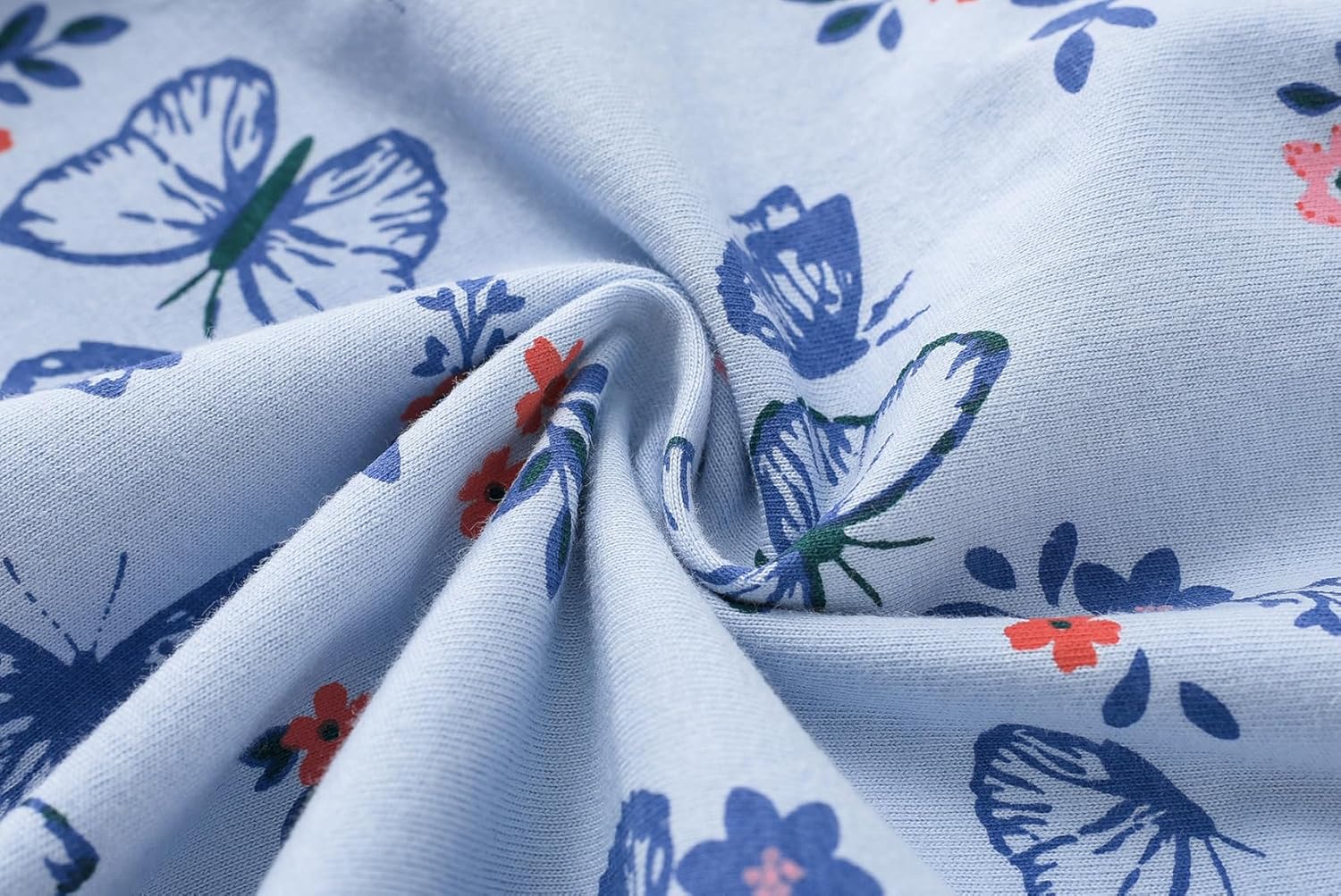 Summer Pajamas for Girls Big Kids Cute Cartoon Soft Nighty Sleepwear 2-Piece Short Sleeve Set Size 6-16 - Image 4