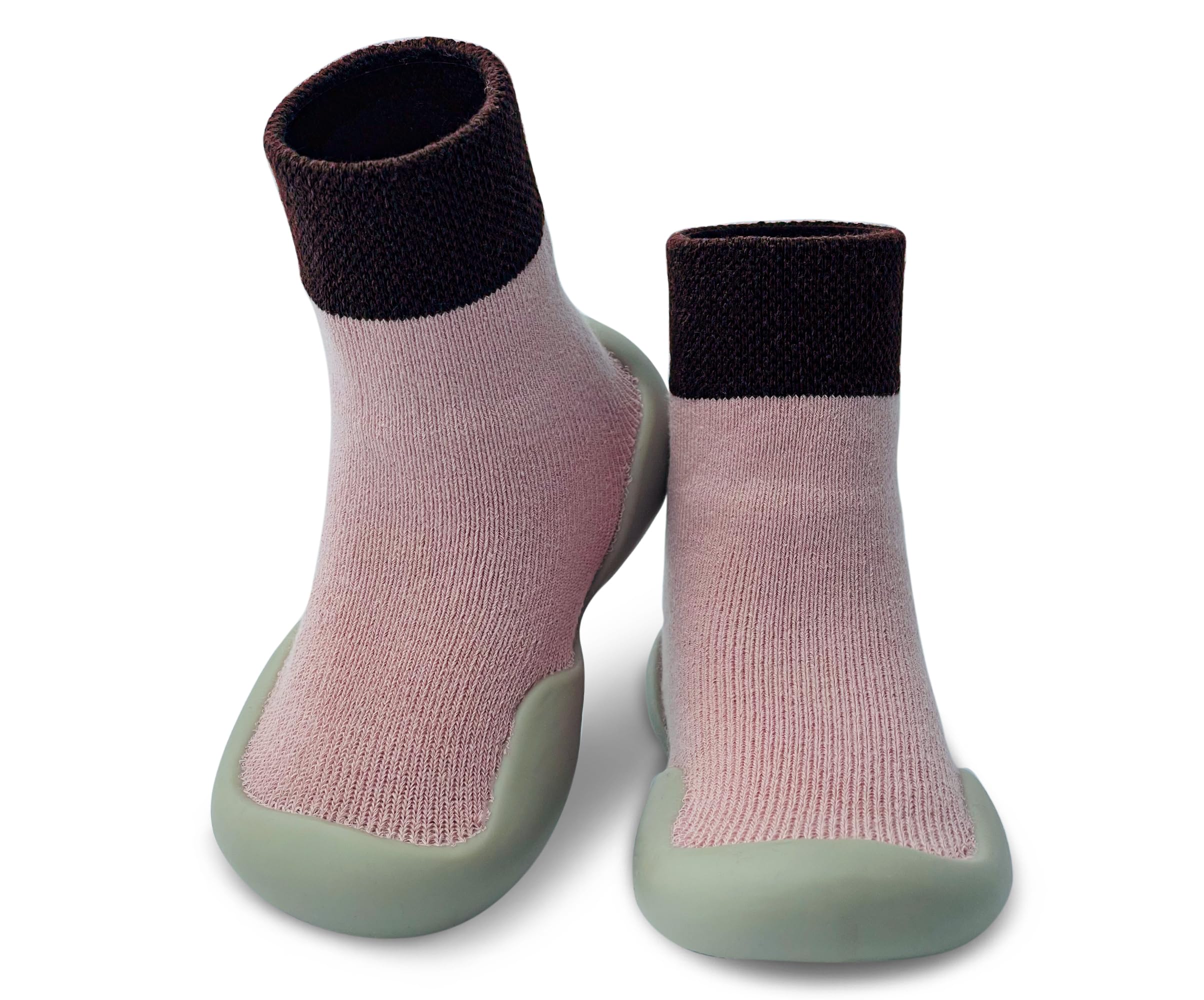 Dookeh Baby Shoes Boys Girls First Walking Shoes Non Slip Soft Sole Sneakers Toddler Infant Babygirl Sock Shoes