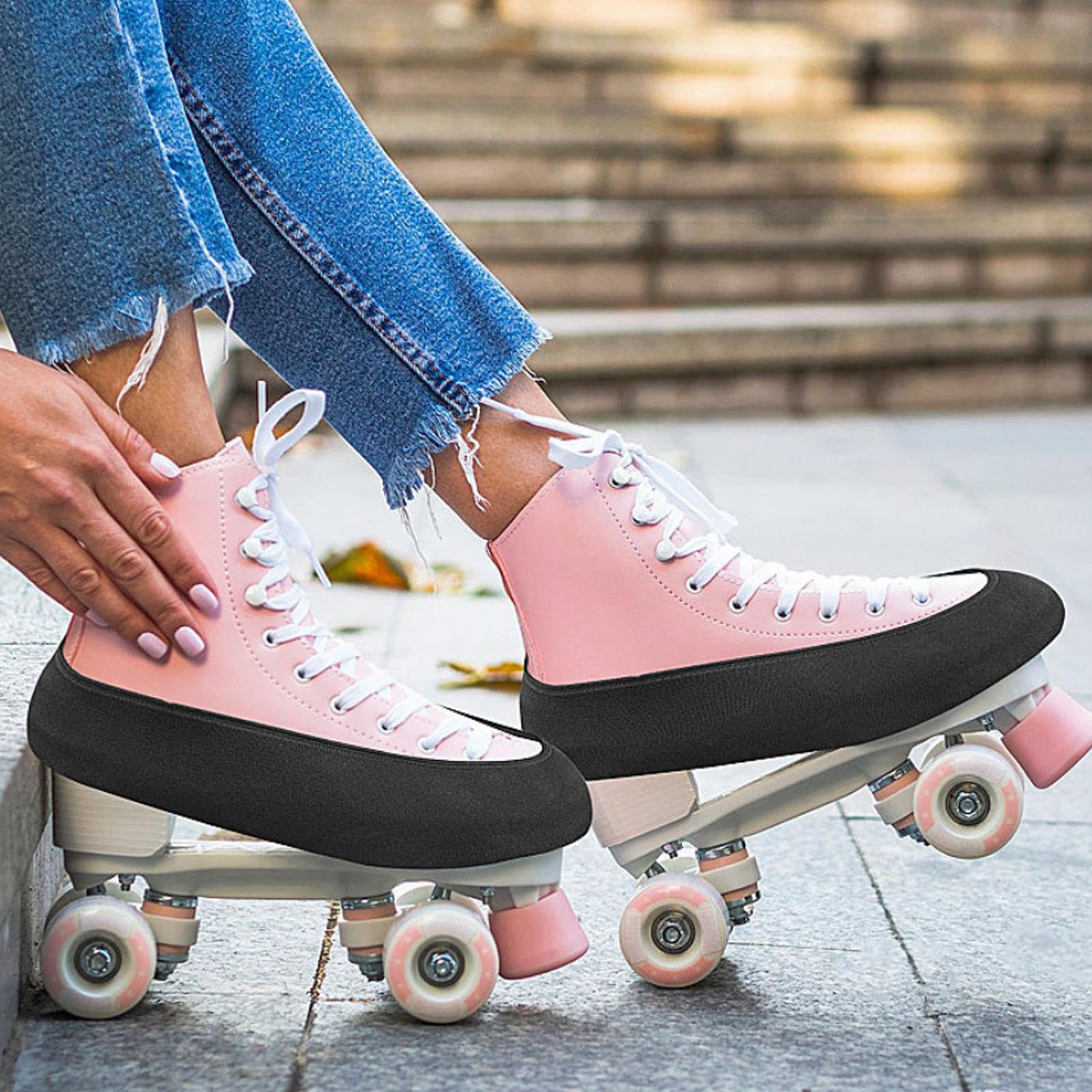 Pokrowce na buty do jazdy na łyżwach, elastyczne, wodoodporne ochraniacze palców, dla młodzieży, dorosłych, akcesoria figurowe, prędkość, rekreacja, łyżwiarstwo, hokej, dziewcząt, chłopców
