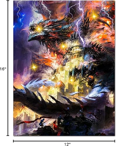 Miniatura 25 de alottagifts Cardinals Birdhouse - Lienzo decorativo iluminado para pared, 16 x 12 pulgadas con temporizador, diseño de lienzo LED para pared, obra