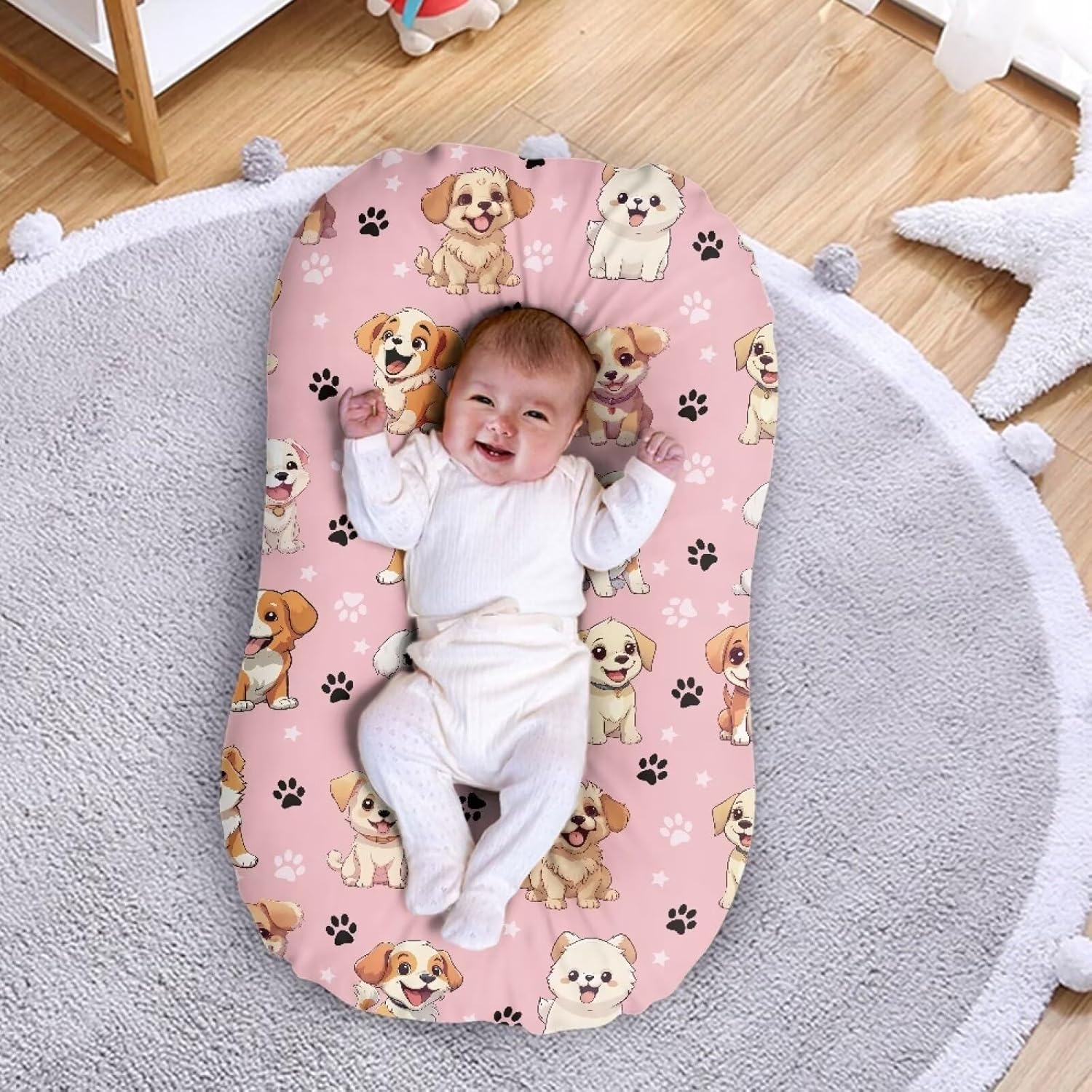 Pink Baby Lounger Cover Snuggle Me Lounger Cover Jamaica Ubuy