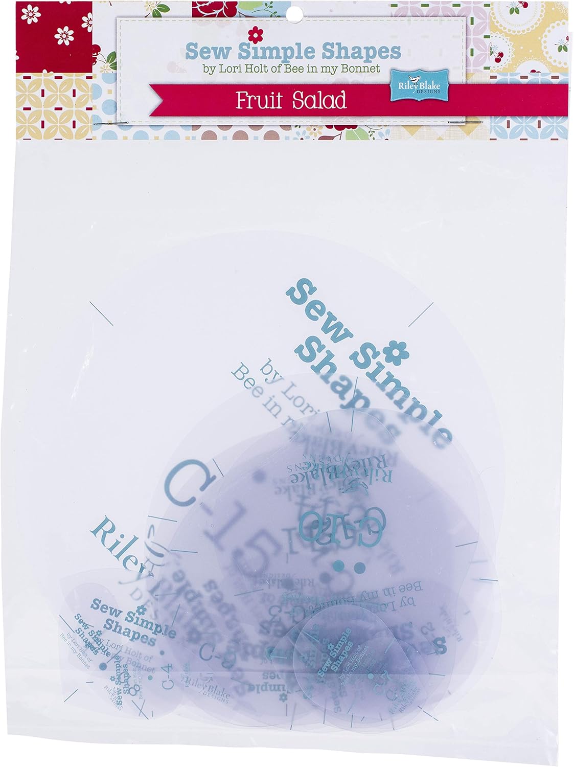 Lori Holt Sew Cherry Fruit Salad Template by Lori Holt of Bee in my Bonnet ST-4814
