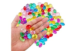 Clear Acrylic Diamond Vase Fillers