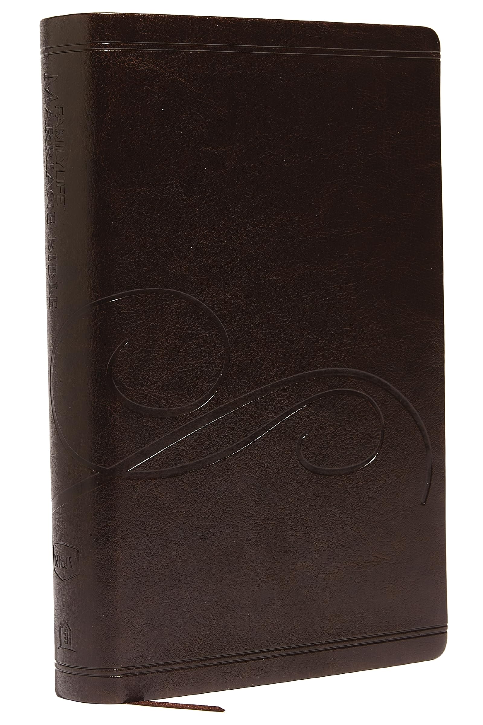 NKJV, FamilyLife Marriage Bible, Leathersoft, Brown, Hardback,