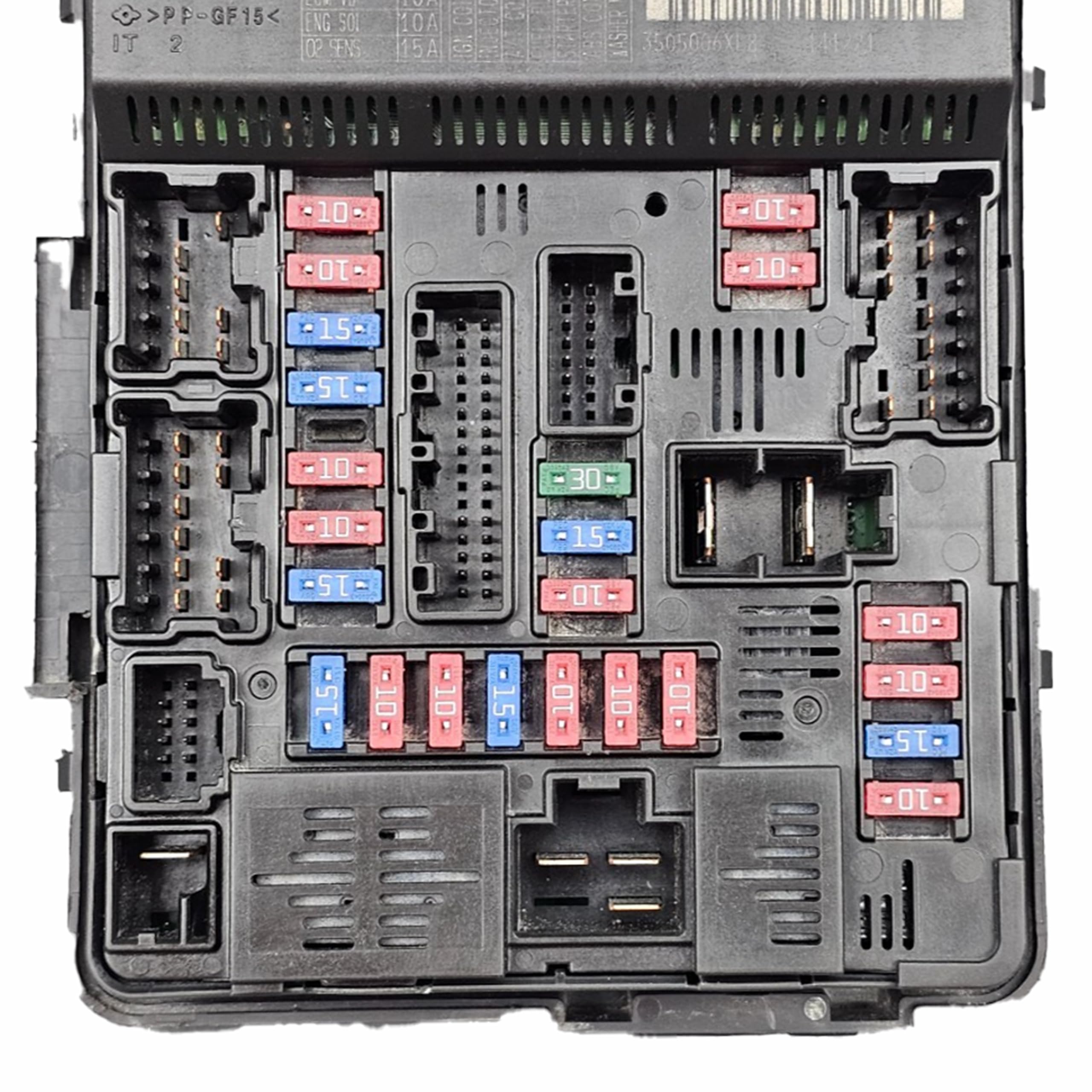 fuseホームシアターシステム 2003 - 2008 Infiniti FX35 FX45 Fuse Box Relay Control Module