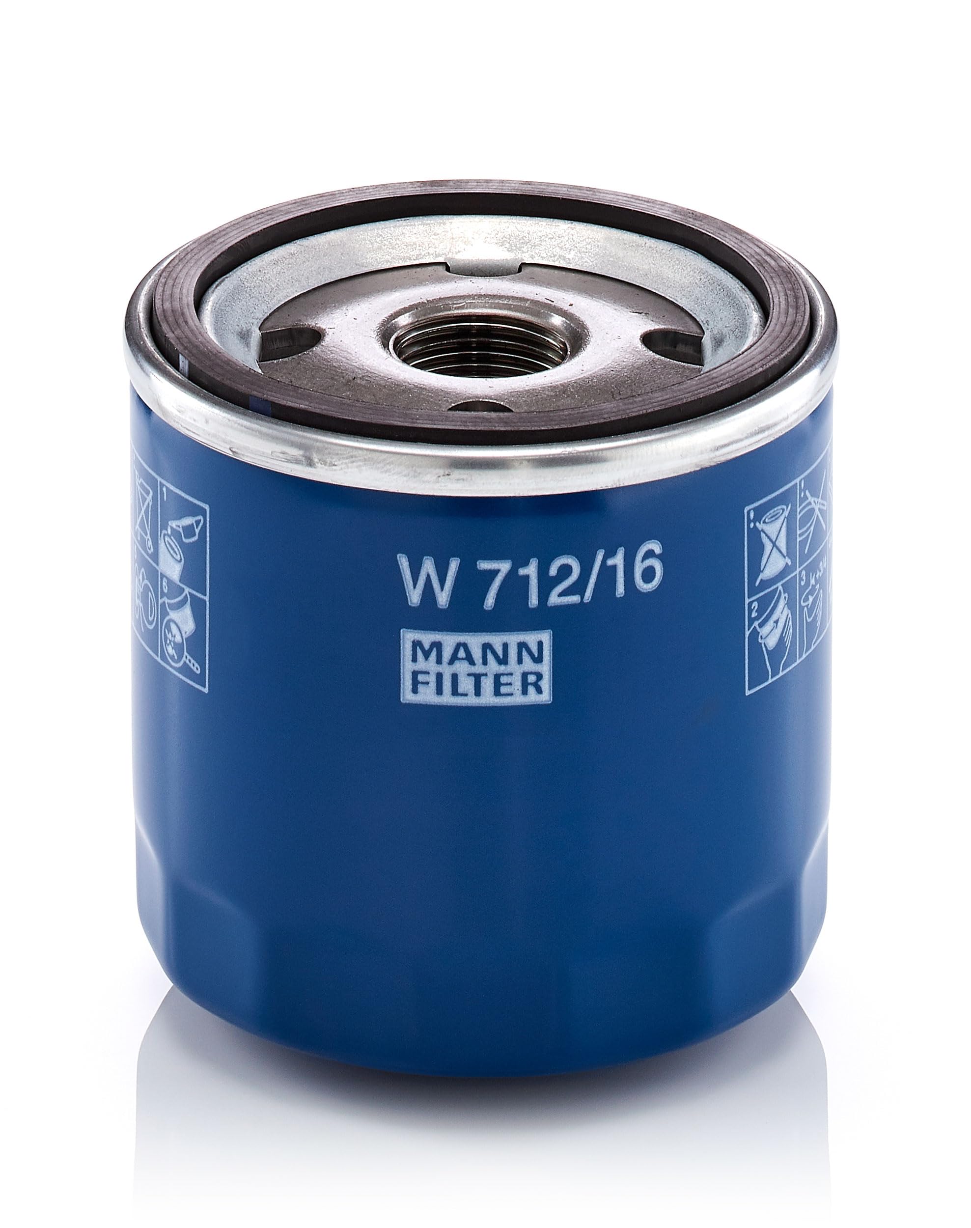 MANN W 712/16 Oil Filter Fits Alfa Romeo 145 146 147 155 156 166 GT Fiat Lancia