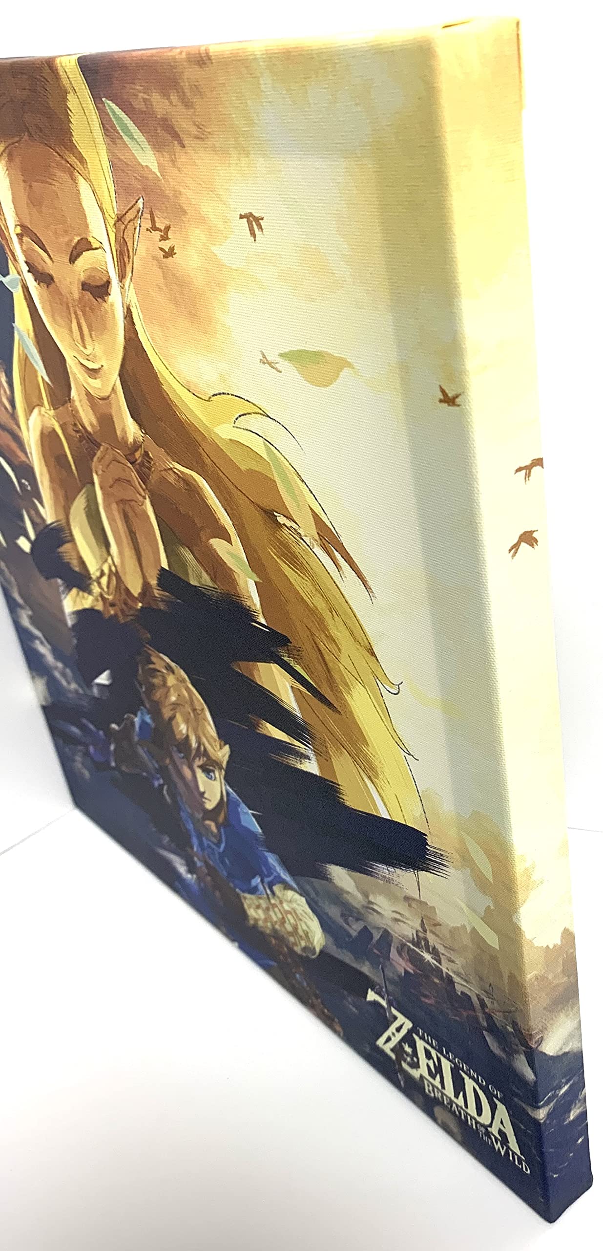 ゼルダの伝説 ブレスオブザワイルド BoTW リンク ウォールアート ポスター 任天堂】 ゼルダの伝説: ブレス オブ ザ ワイルド 水彩リンク