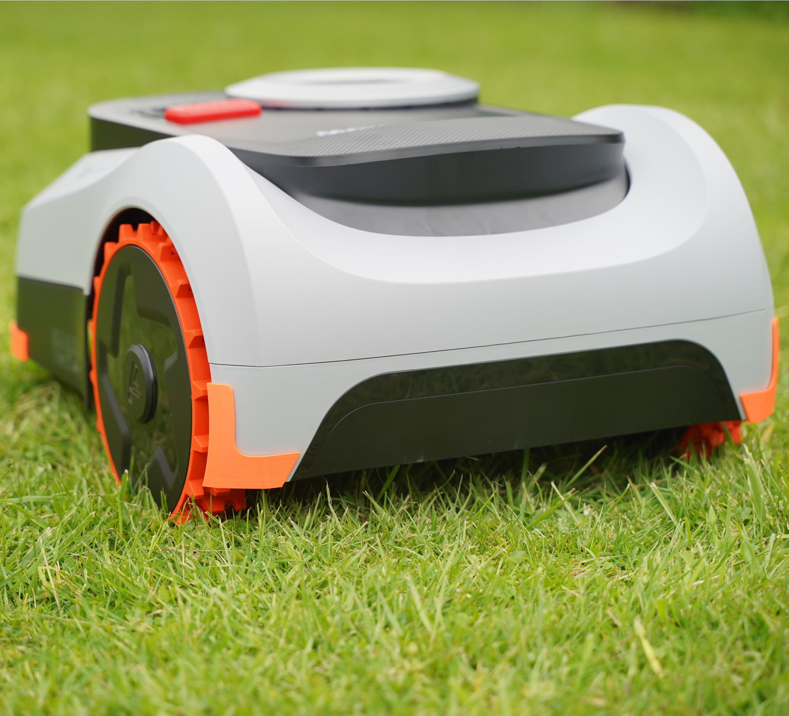 Kantenschutz passend für Segway Navimow i2 LiDAR (i208, i215 und i220) Bumper, Protector für Mähroboter, NEU DE (Orange, für i2 LiDAR)