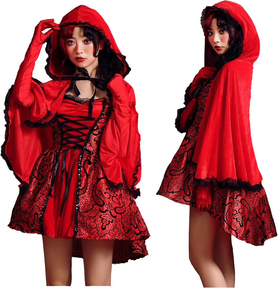 LARME掲載 かすちゃん着用 赤ずきん コスプレ　Mサイズ LARME掲載 かすちゃん着用 赤ずきん コスプレ Mサイズ LARME掲載 かす