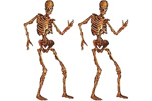 Beistle 2 Piece Jointed Gory Skeletons Paper Cut Outs for Halloween Party...
