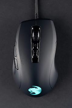 ROCCAT ROC-11-730 Kone Pure Ultra - Light ErgonoMic Gaming Mouse (16000 Dpi Optical Sensor RGB Lighting Ultra Light) Black