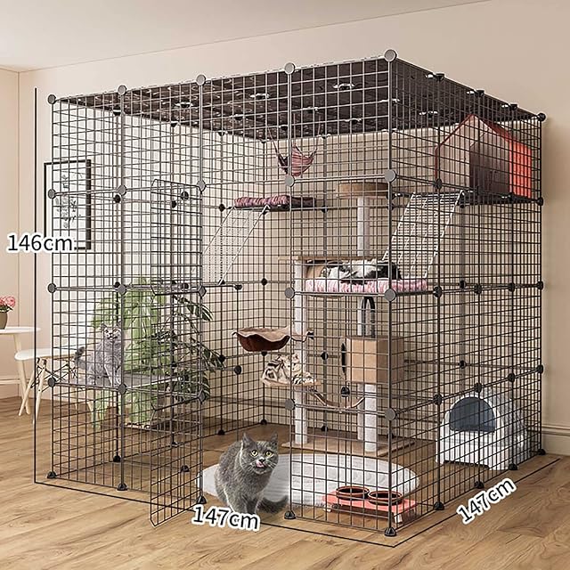 Foto 5 de 8 de Jaulas Grandes para Gatos en Interiores