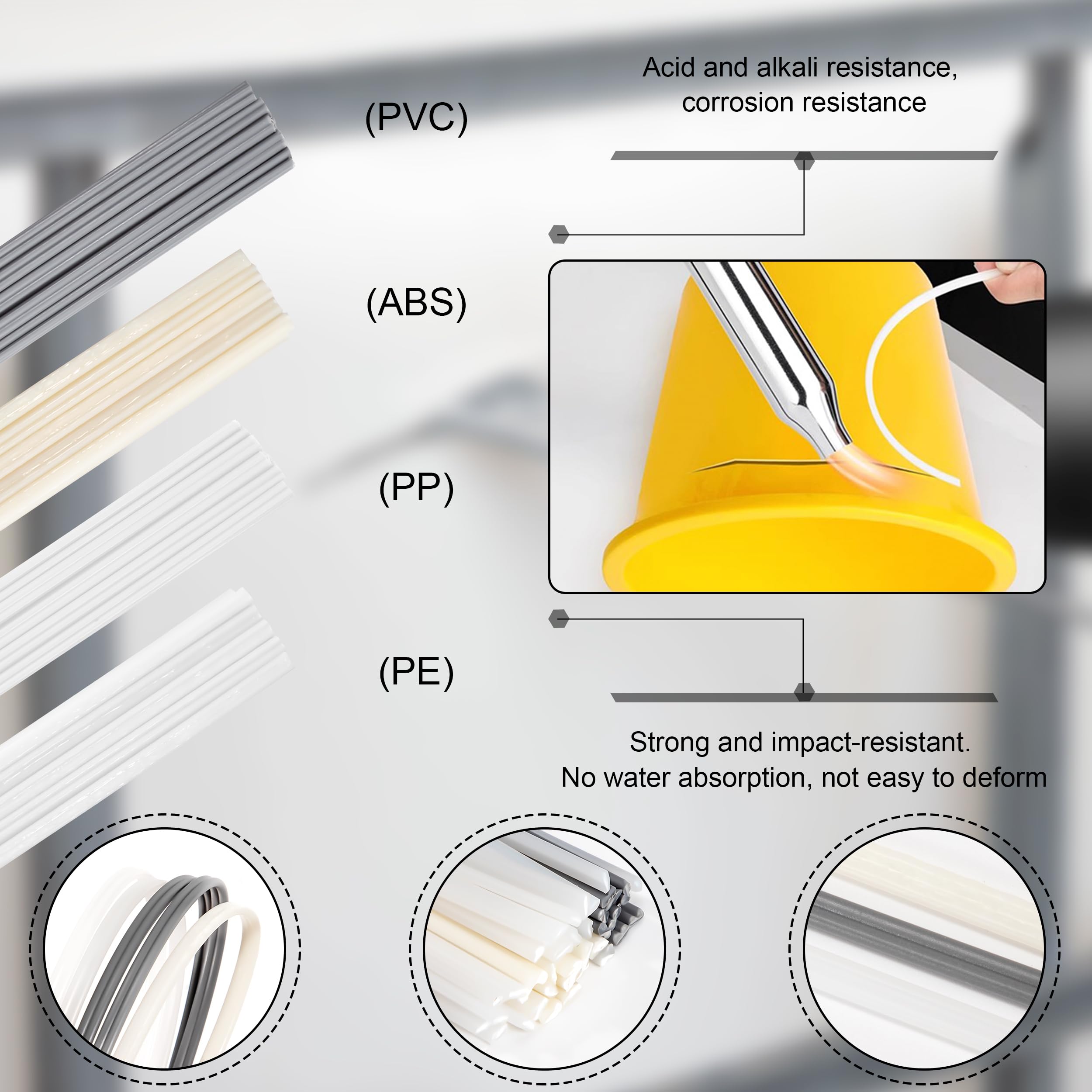 Fornitori OEM Di Bacchette Per Saldatura In Plastica PP, Fabbriche