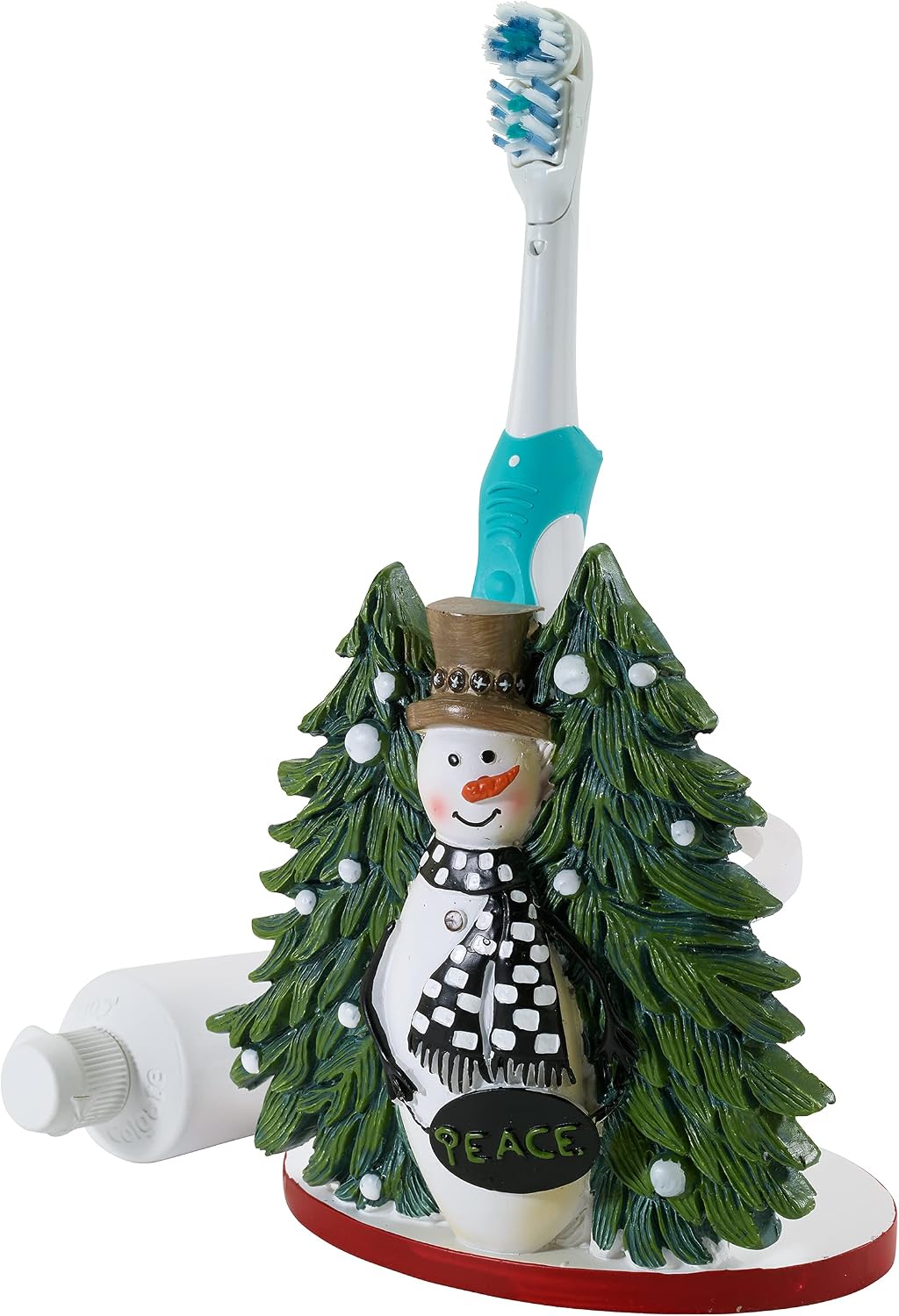 Avanti Linens - Toothbrush Holder, Resin Bathroom Accessories, Holiday Home Decor (Country Friends Collection)