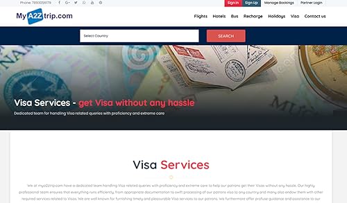 MyA2zTrip – Cheap Flights, Hotels, Bus & Holidays