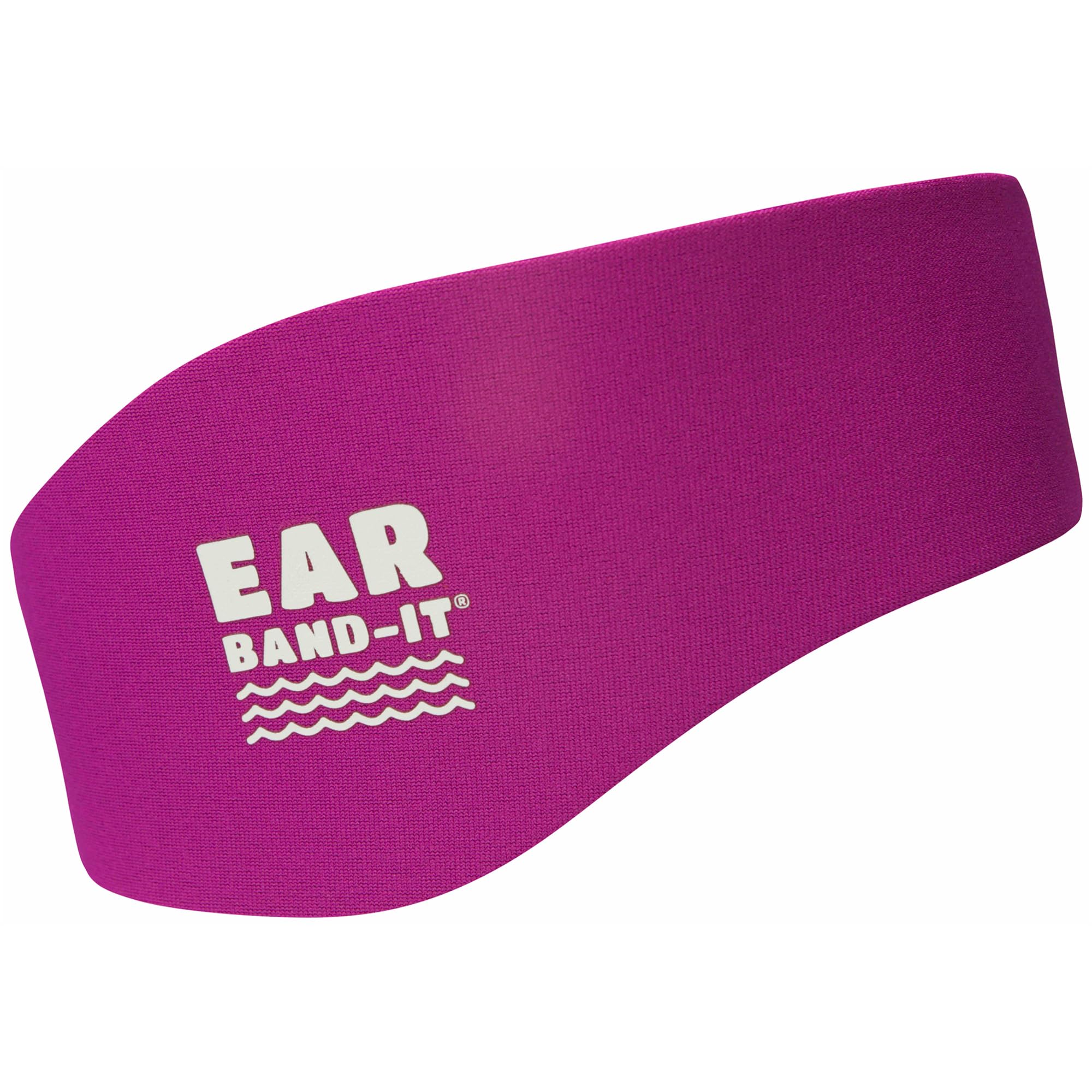 Earvolution Ear Band-It Original Swimming Headband For Kids and Adults - Invented by Ear, Nose, and Throat Physician - Durable Neoprene Maximizes Protection, 5 Color Options, 3 Sizes - Magenta - Small