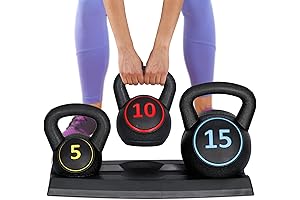 F2C 3-Piece Kettlebell Set: Fuel Your Home Gym Workouts