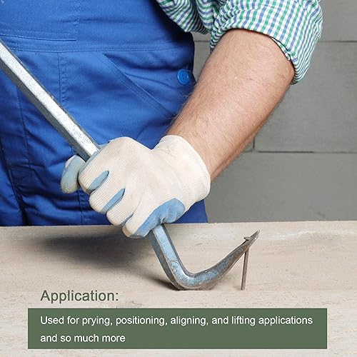 Miniatura 5 de uxcell Garra ancha angular angular de acero de la barra de la mangadora de la barra de palanca de la barra de demolición de 20 pulgadas