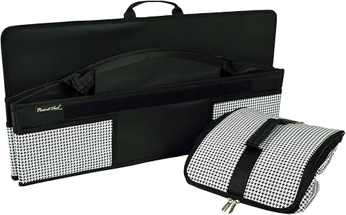 Miniatura 5 de Picnic at Ascot Organizador de maletero de base rígida resistente con capacidad para 28 latas a prueba de fugas, divisores ajustables, 30 pulgadas