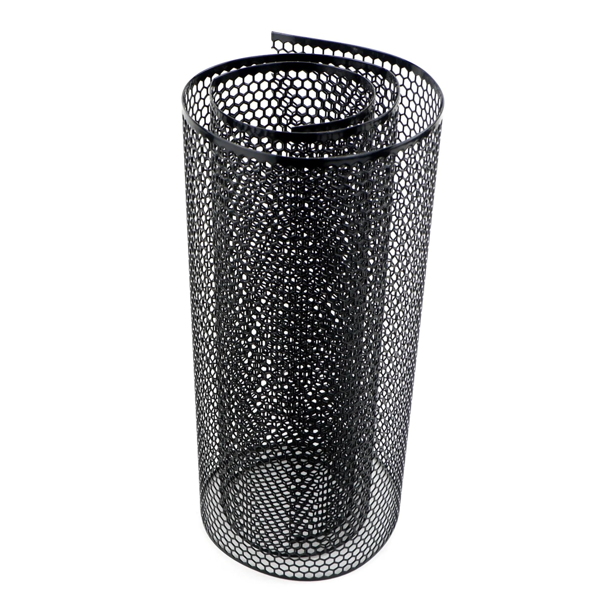 Griglia anteriore 100 cm x 33 cm in alluminio griglia di ventilazione 6 mm foro esagonale per auto fai da te