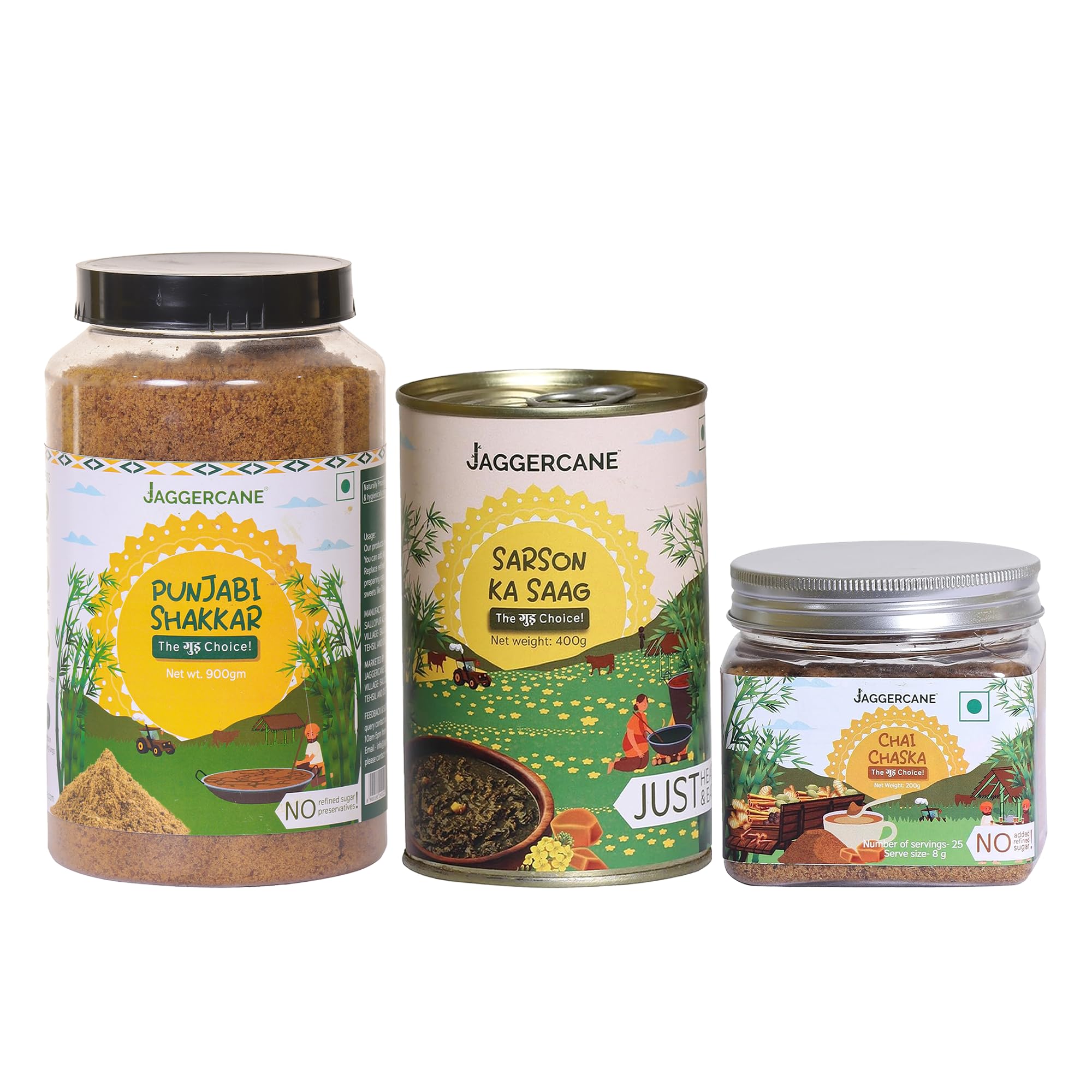 See full amazon price history chart for Jaggercane Combo of Shakkar|900gm & Chai Chaska|200gm & Saag|400gm Ready to Eat Instant Mix Vegetarian Sarson Ka Saag with No Added Preservative and Colours|Pack of 3| Jaggercane Combo of Shakkar|900gm & Chai Chaska|200gm & Saag|400gm Ready to Eat Instant Mix Vegetarian Sarson Ka Saag with No Added Preservative and Colours|Pack of 3| (B0CP96RQZ6) Amazon Price History, Amazon Price Tracker