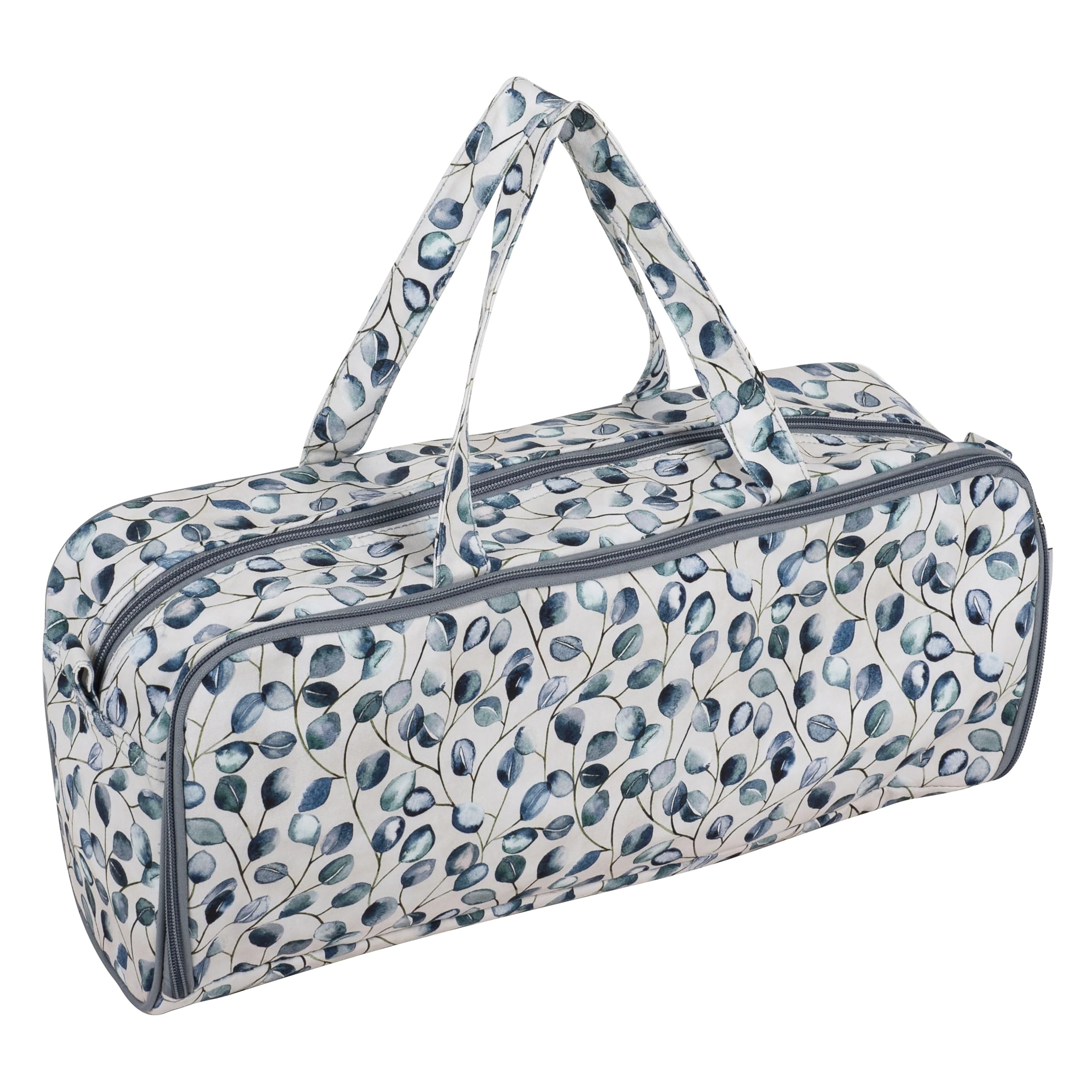 Hobby Gift Botanical Knitting Storage Bag And Needle Case,