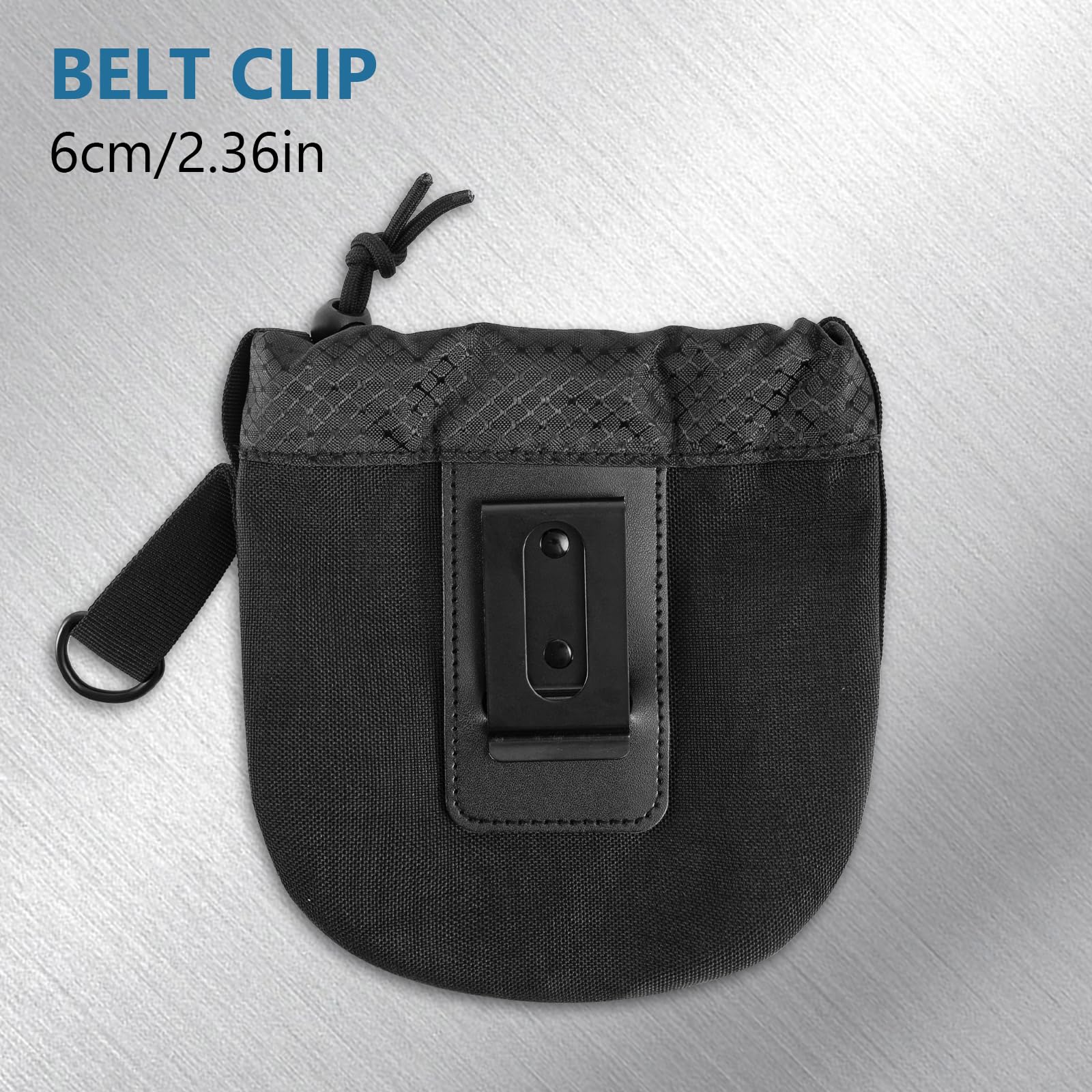 Pequeña bolsa de trabajo para herramientas con clip para cinturón, bolsas para cinturón de herramientas, bolsa de herramientas de electricista para herramientas, tornillos, clavos, bolsa de