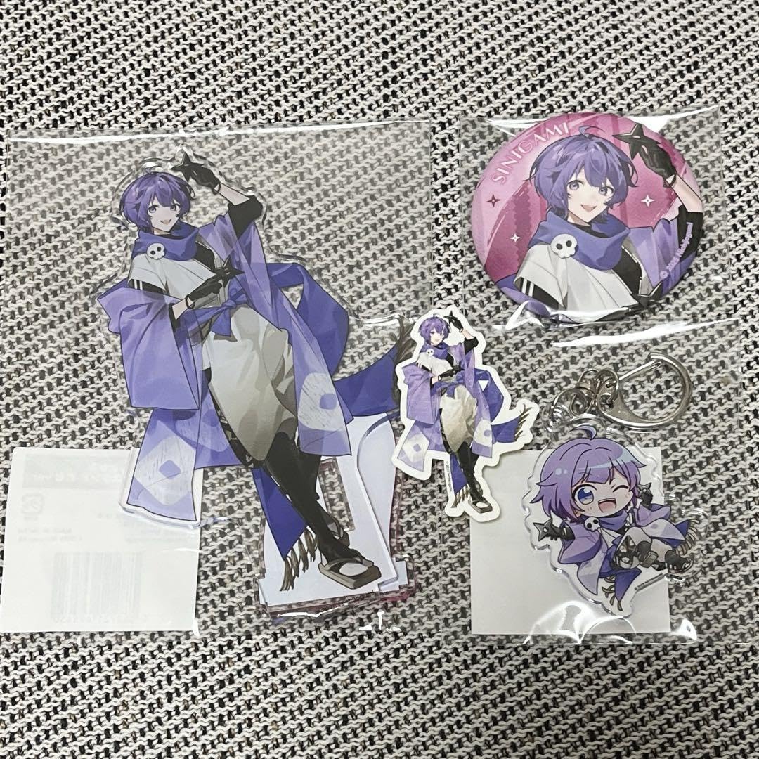 日常組 京都タワーコラボ 和装 アクリルスタンド 缶バッジ カルタ風マグネット 日常組 京都タワーコラボ 和装 アクリルスタンド 缶バッジ