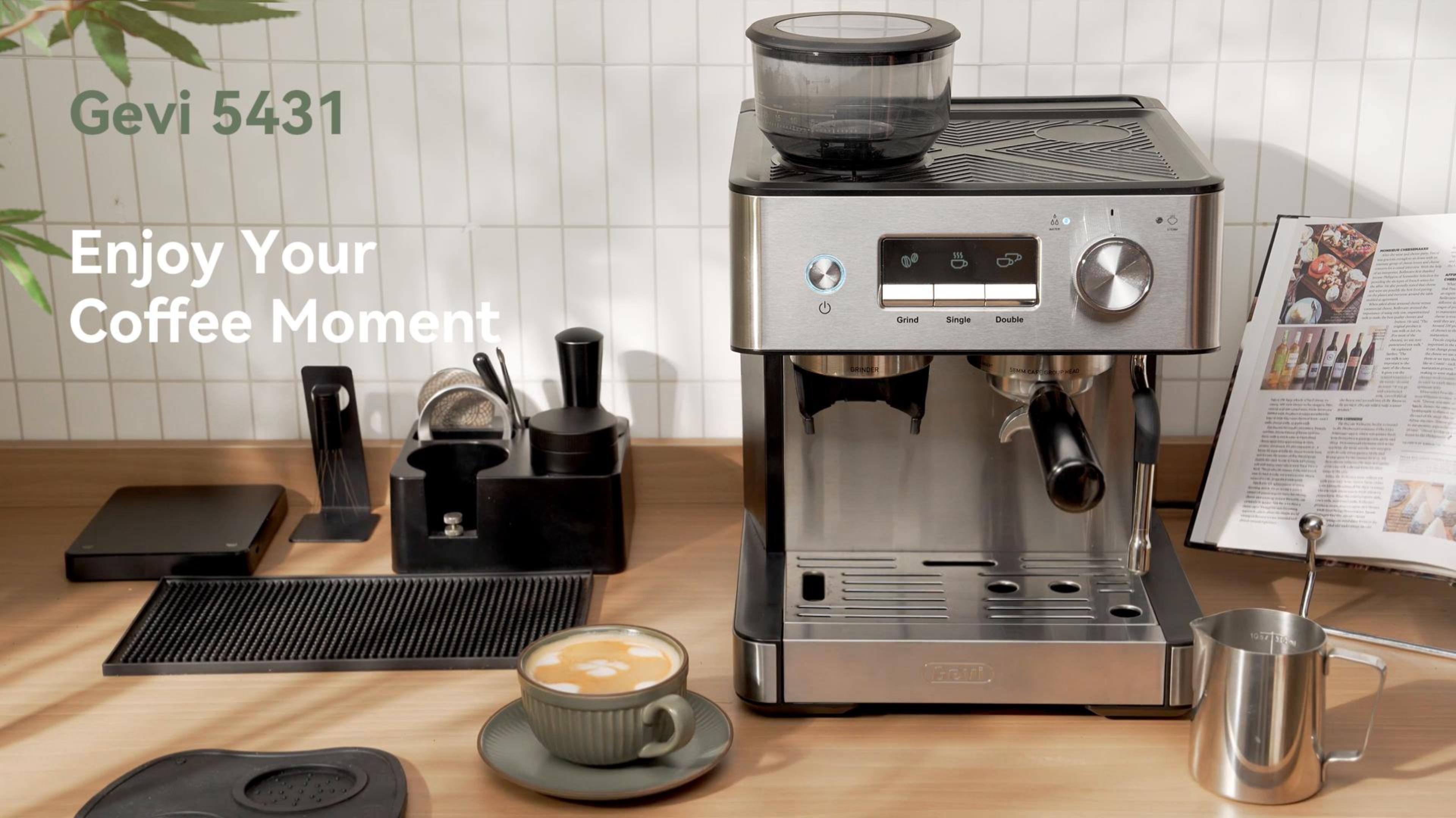 Amazon.com: (2026 Upgrade) Gevi 20 Bar Espresso Machine with
