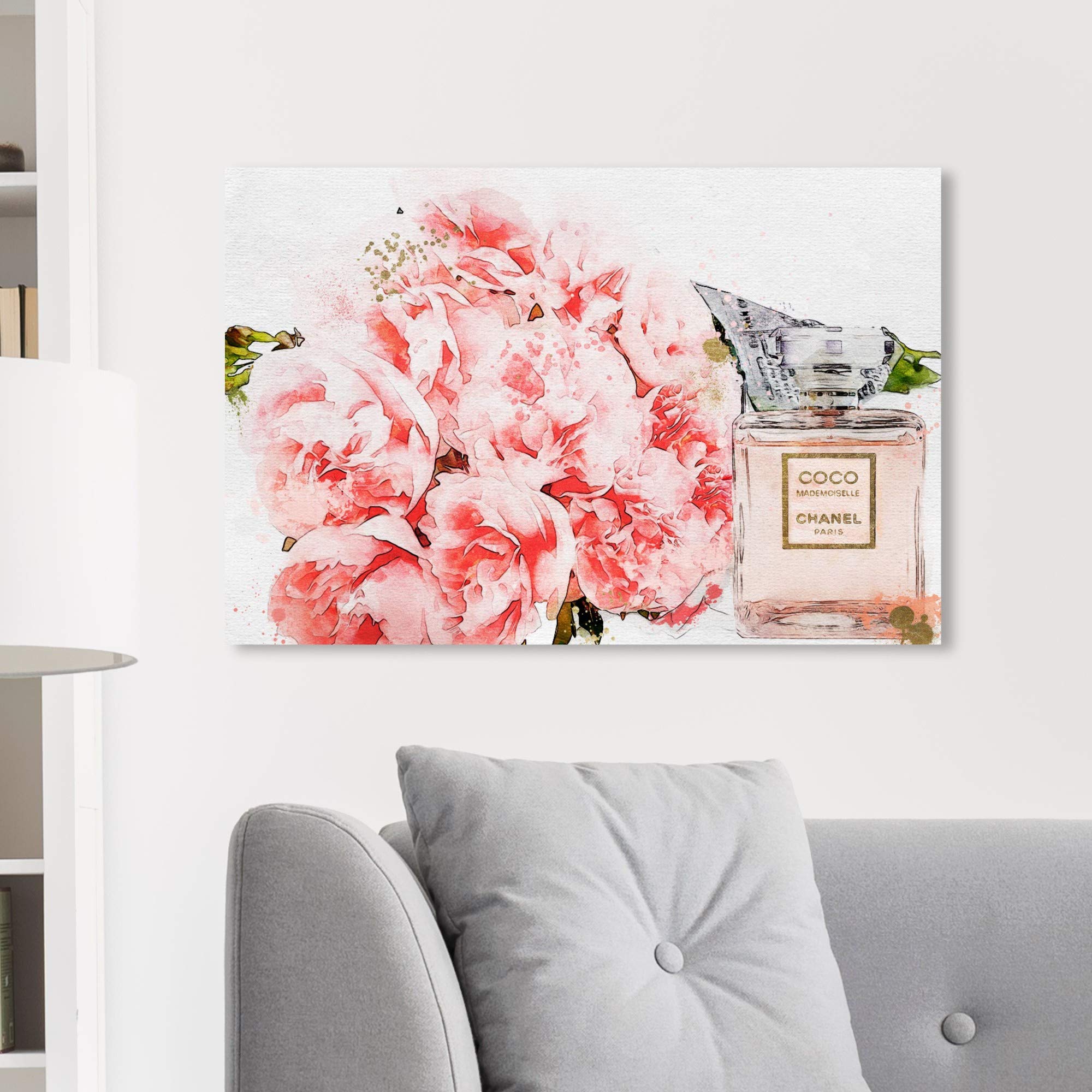 Oliver Gal 　キャンバスアートBlooming Perfume Oliver Gal Prints Floral Perfume Peonies - Graphic Art on Canvas