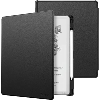 CoBak Case for 11" Kindle Scribe 3rd Generation 2025, Kindle Scribe Colorsoft - All New PU Leather Cover with Auto Sleep Wake, Pen Holder for Scribe 11" 2025 Released