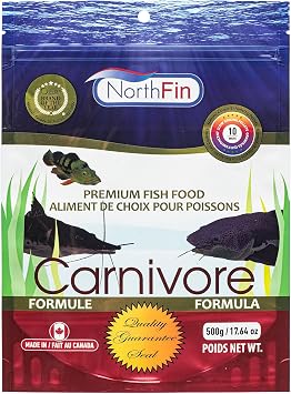 Northfin Food Carnivore Formula 10Mm Pellet 500 Gram Package