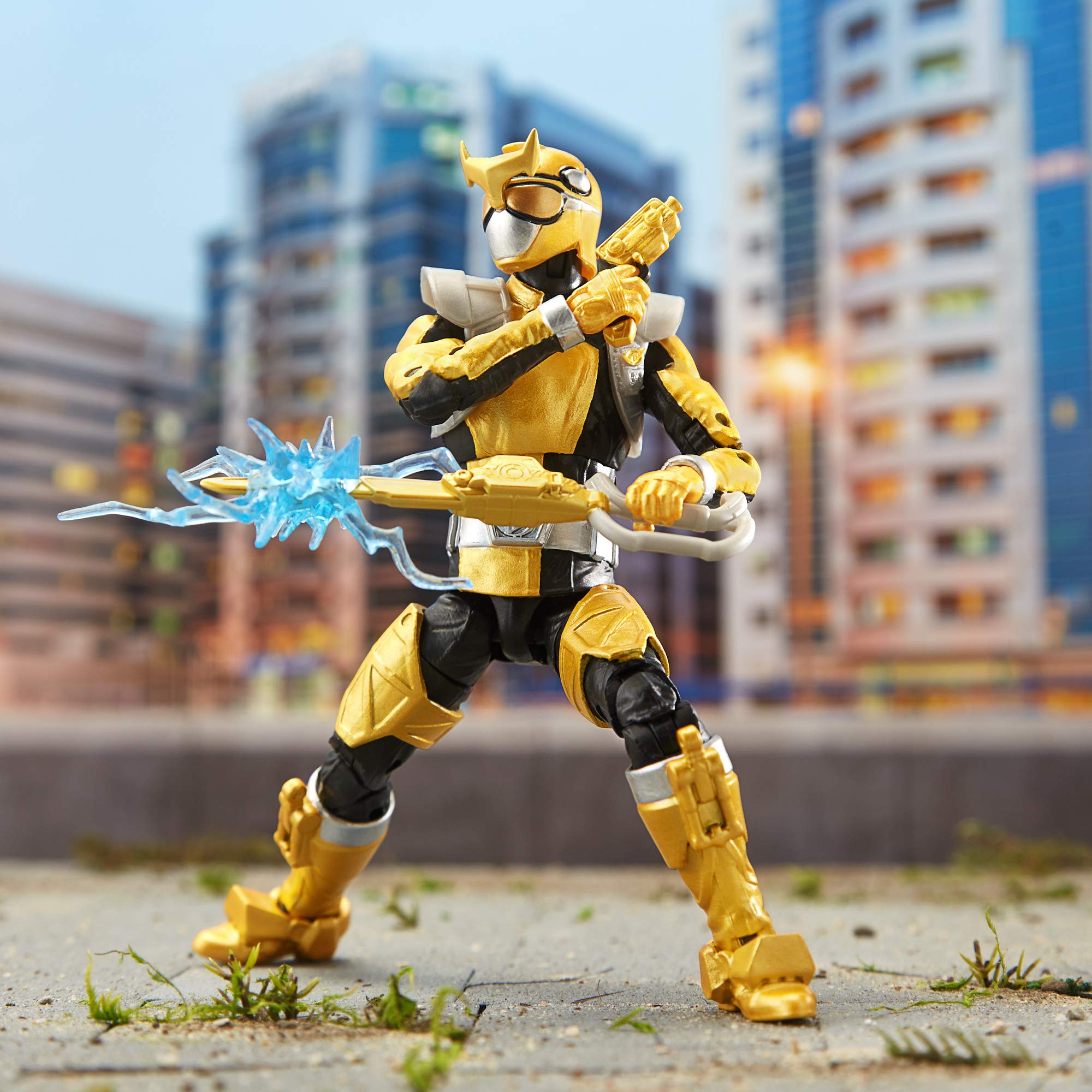 Hasbro Power Rangers Lightning Collection 6" Beast Morphers Gold Ranger Action Figure
