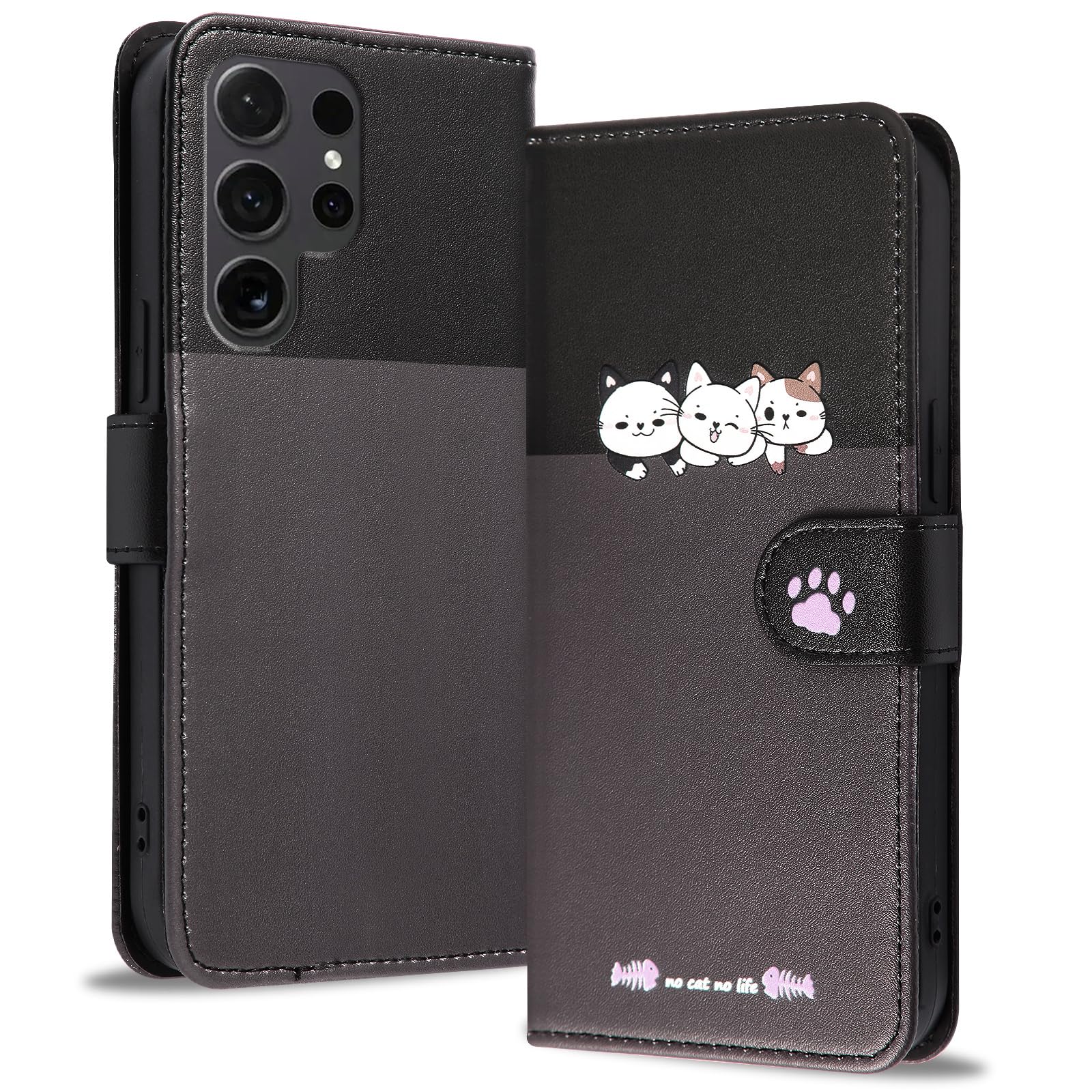 Amazon.co.jp: Reddylin 対応 Galaxy S24 Ultra ケース 手帳型