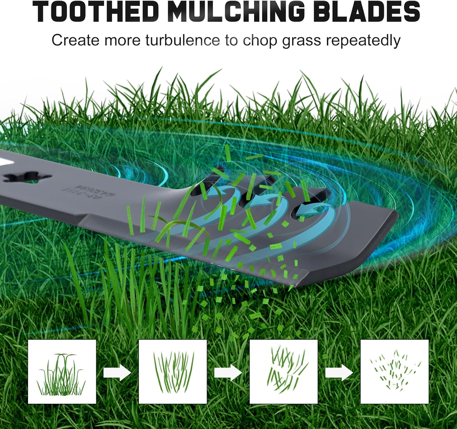Z248F 48 inch Mower Mulching Blades for Hus qvarna 532180054 YTH2348 YTH24V48 YTH2148 YTH24K48 Z248 YTH2448 Craftsman Poulan 48''Lawn Tractor Riding Mower Replace 180054 173920