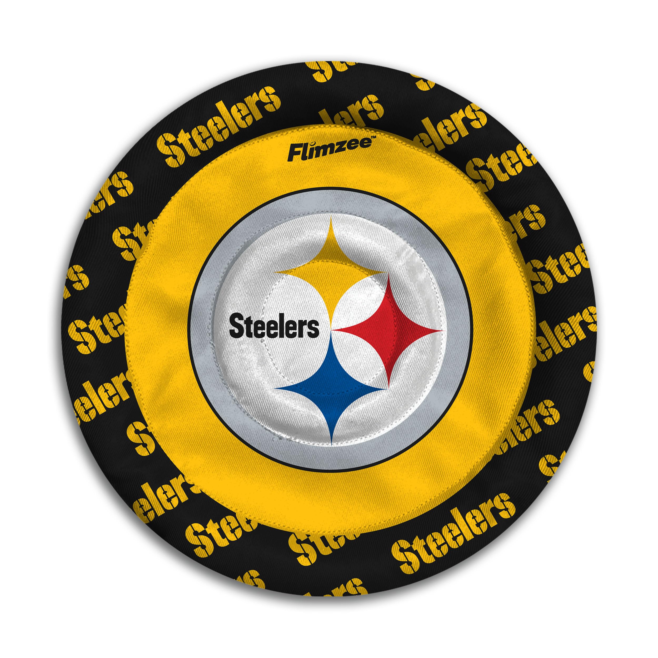YouTheFan NFL Pittsburgh Steelers Flimzee Bean-Bag Flying Disc