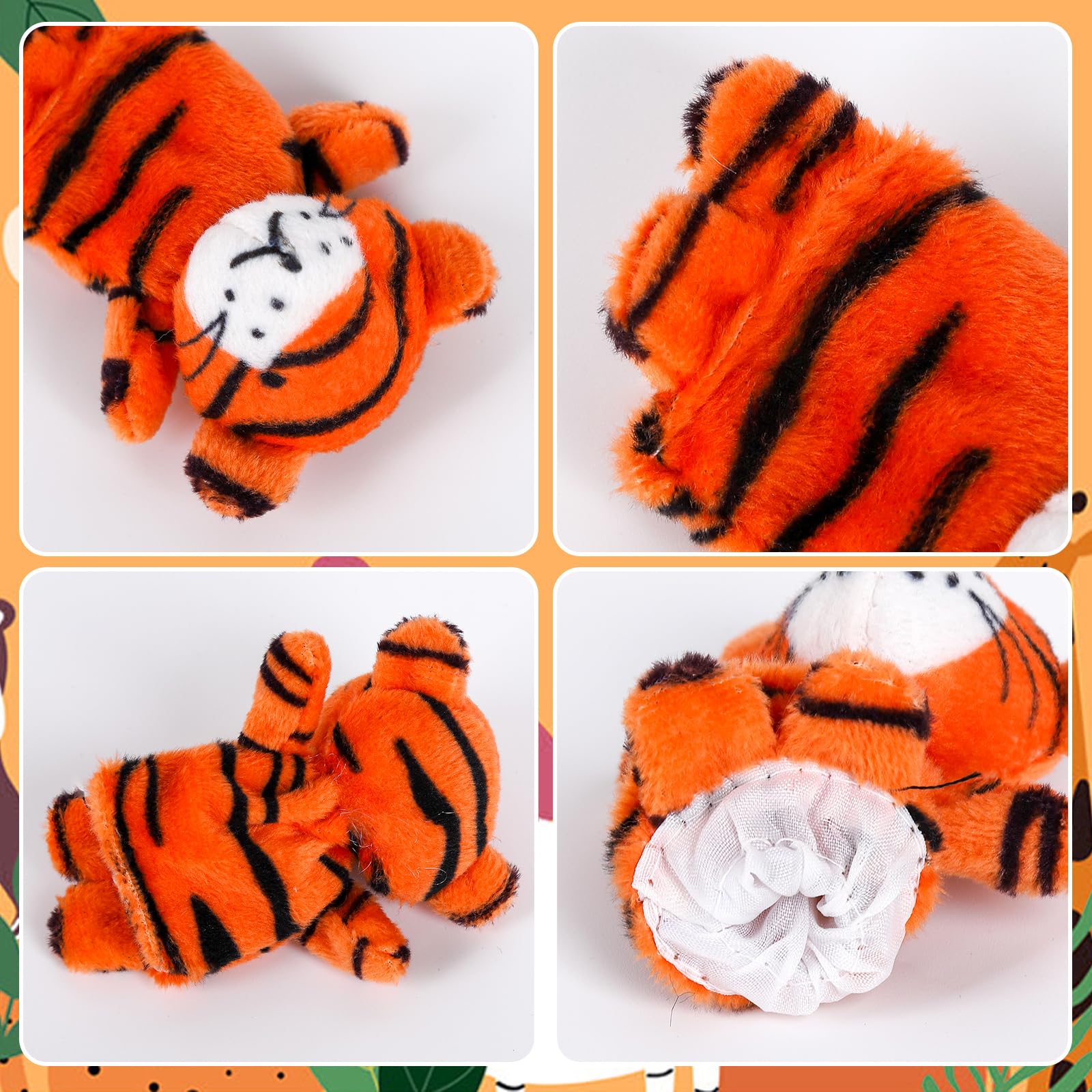 Babyfehn Rammelaar (Wit) 12 cm Pluche Knuffel Vingerpop (10 cm