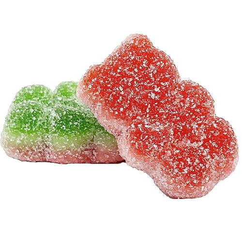 Miniatura 4 de Fruidles Triple Sour Gummy Bears Candy, deliciosas gomitas con sabor multicapa con sabor a azúcar (4.4 libras)