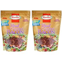 Hormel Premium Real Crumbled Bacon, 20 Oz Pouch Pack of 2
